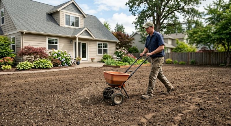 New Lawn Seeding in Ventura County, CA