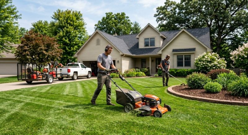 Slope Mowing in Bowie, MD